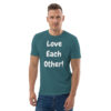 Love Each Other - Plain - Unisex organic cotton t-shirt - Image 8