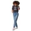 Make Eye Contact - Plain - Unisex organic cotton t-shirt - Image 5