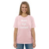 Make Eye Contact - Plain - Unisex organic cotton t-shirt - Image 13