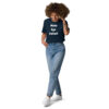 Make Eye Contact - Plain - Unisex organic cotton t-shirt - Image 2