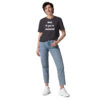Wink if you're Awesome - Plain - Unisex organic cotton t-shirt - Image 6