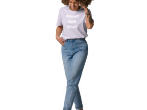 Respect Each Other! - Plain - Unisex organic cotton t-shirt