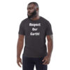 Respect Our Earth - Plain - Unisex organic cotton t-shirt - Image 7