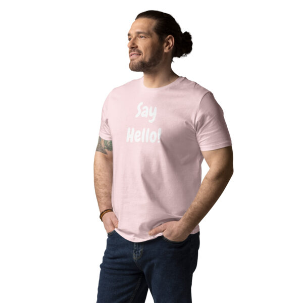 Say Hello! - Plain - Unisex organic cotton t-shirt