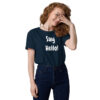 Say Hello! - Plain - Unisex organic cotton t-shirt - Image 3