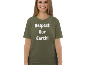 Respect Our Earth - Plain - Unisex organic cotton t-shirt