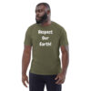 Respect Our Earth - Plain - Unisex organic cotton t-shirt - Image 9